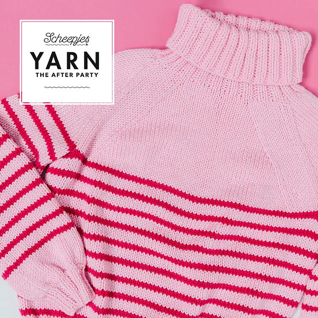Scheepjes Yarn The After Party no. 128 - Borderlines Jumper (booklet) - (Knit)
