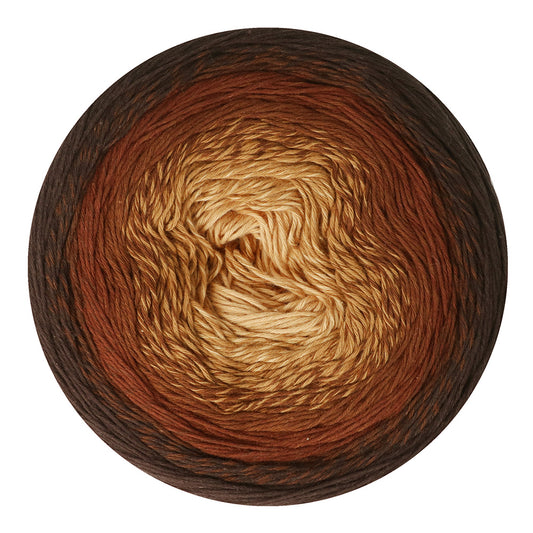 Scheepjes Cotton Whirl - 740 Brown Sugar Spell