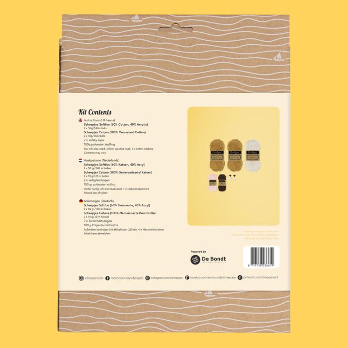 Cat & Mouse Crochet Toy - Scheepjes Crochet Kit