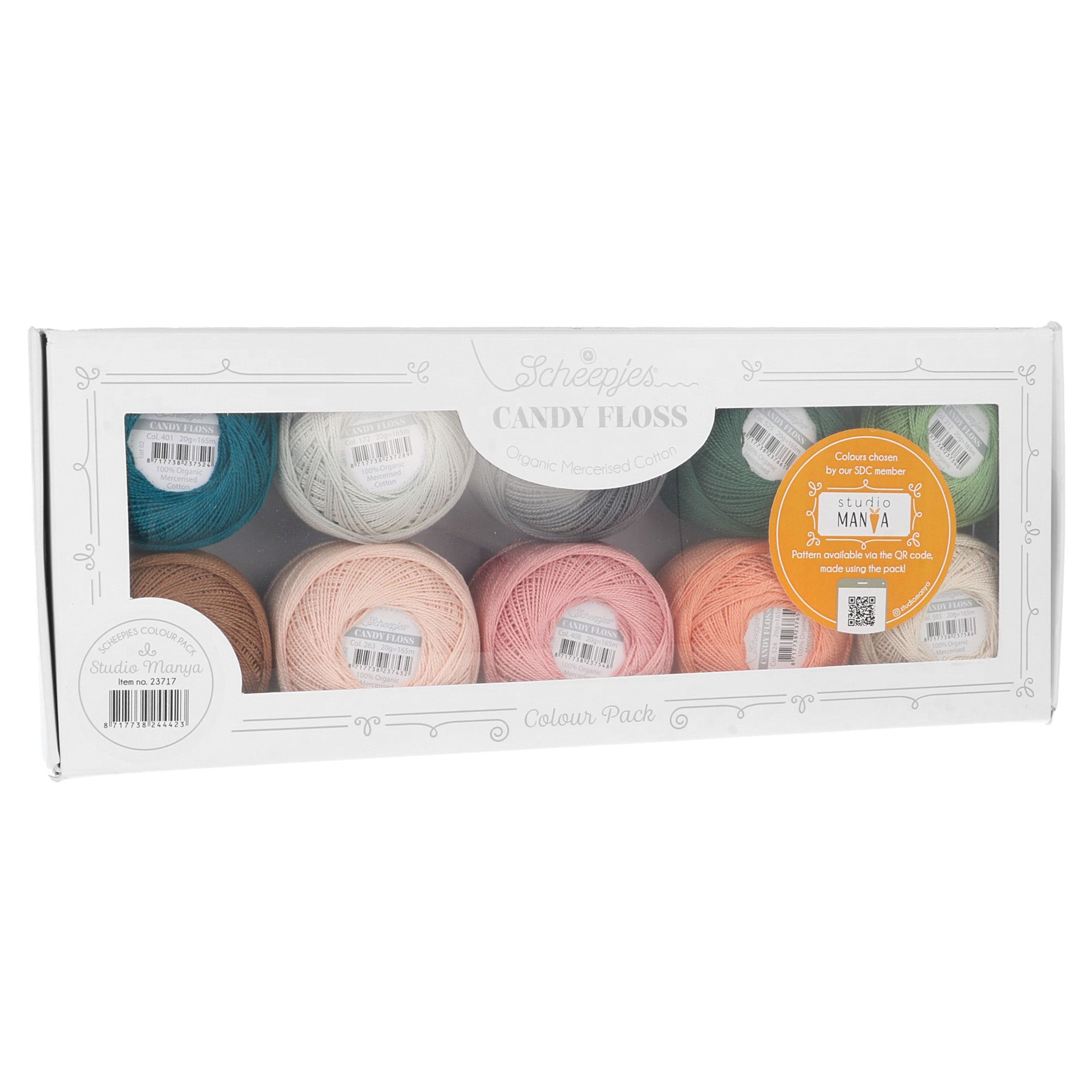Scheepjes Catona Colour Pack 109 x 10 gram Scheepjes Catona Colour Pack 109 x 10 gram
