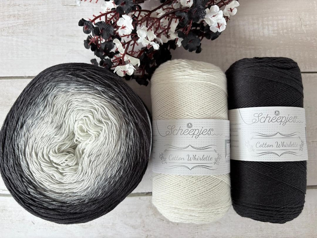 Scheepjes Cotton Whirl - 702 Cookies and Cream