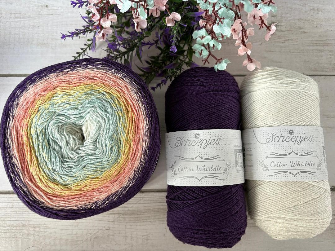 Scheepjes Cotton Whirl - 707 Peach Breeze