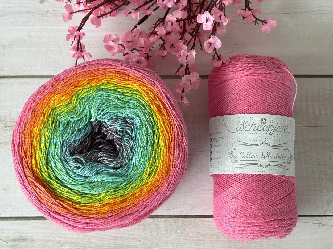 Scheepjes Cotton Whirl - 711 Sprinkles