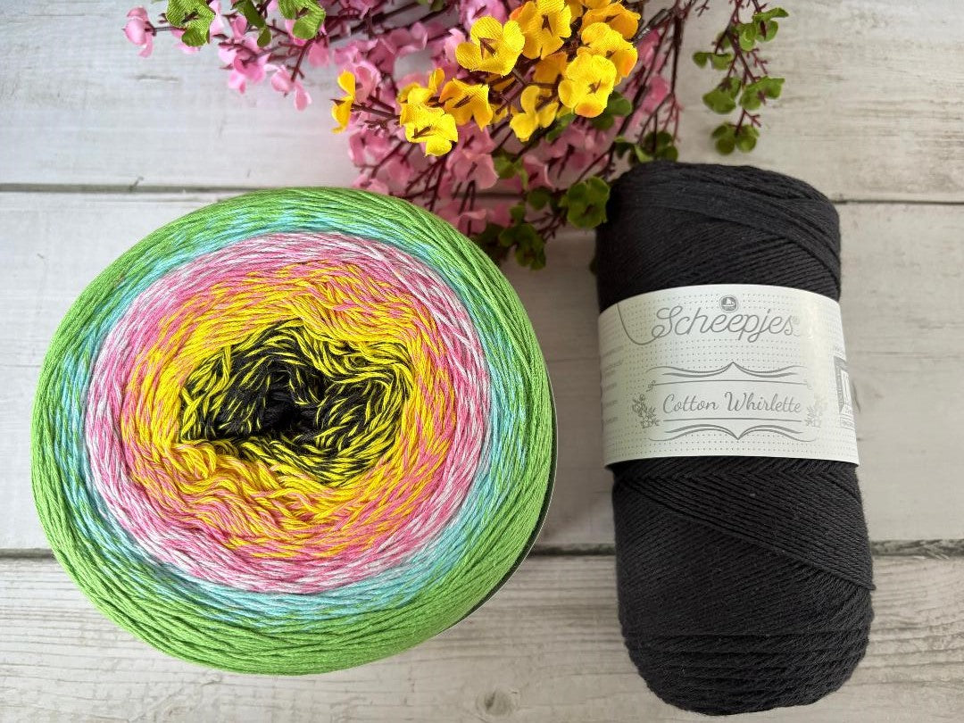 Scheepjes Cotton Whirl - 723 Cyber Sunrise