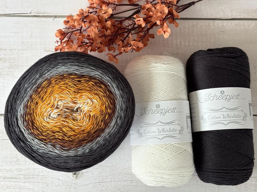 Scheepjes Cotton Whirl - 725 Night Sun