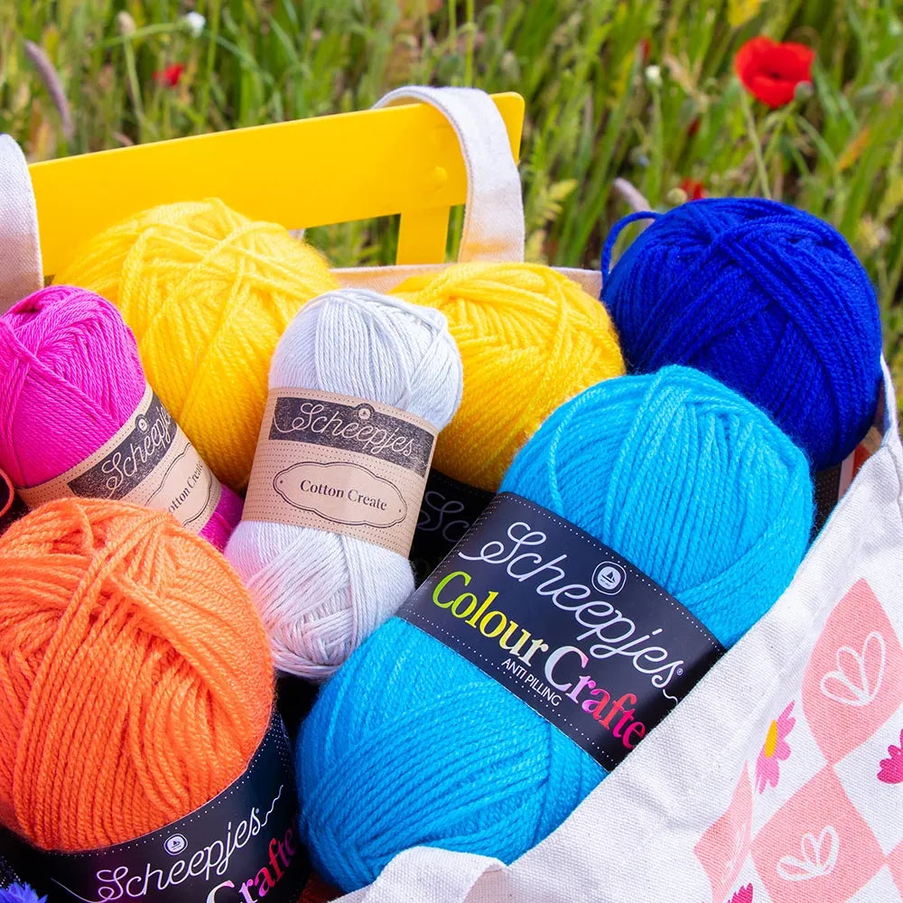 Scheepjes CAL2025 Universe in Bloom Kit Cotton Create - Earth