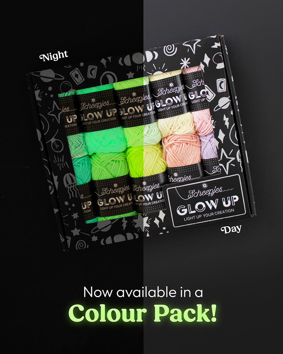Scheepjes Glow Up Colour Pack