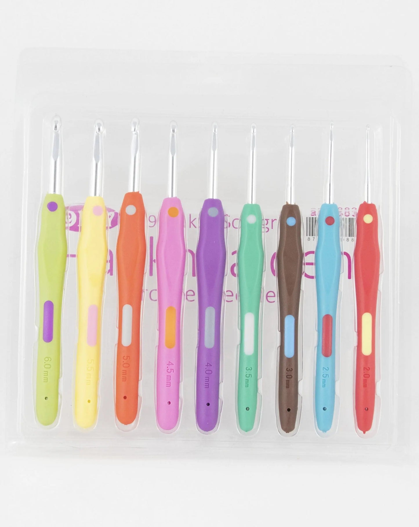 Opry Crochet Hook Set x9 - 2.00-6.00mm