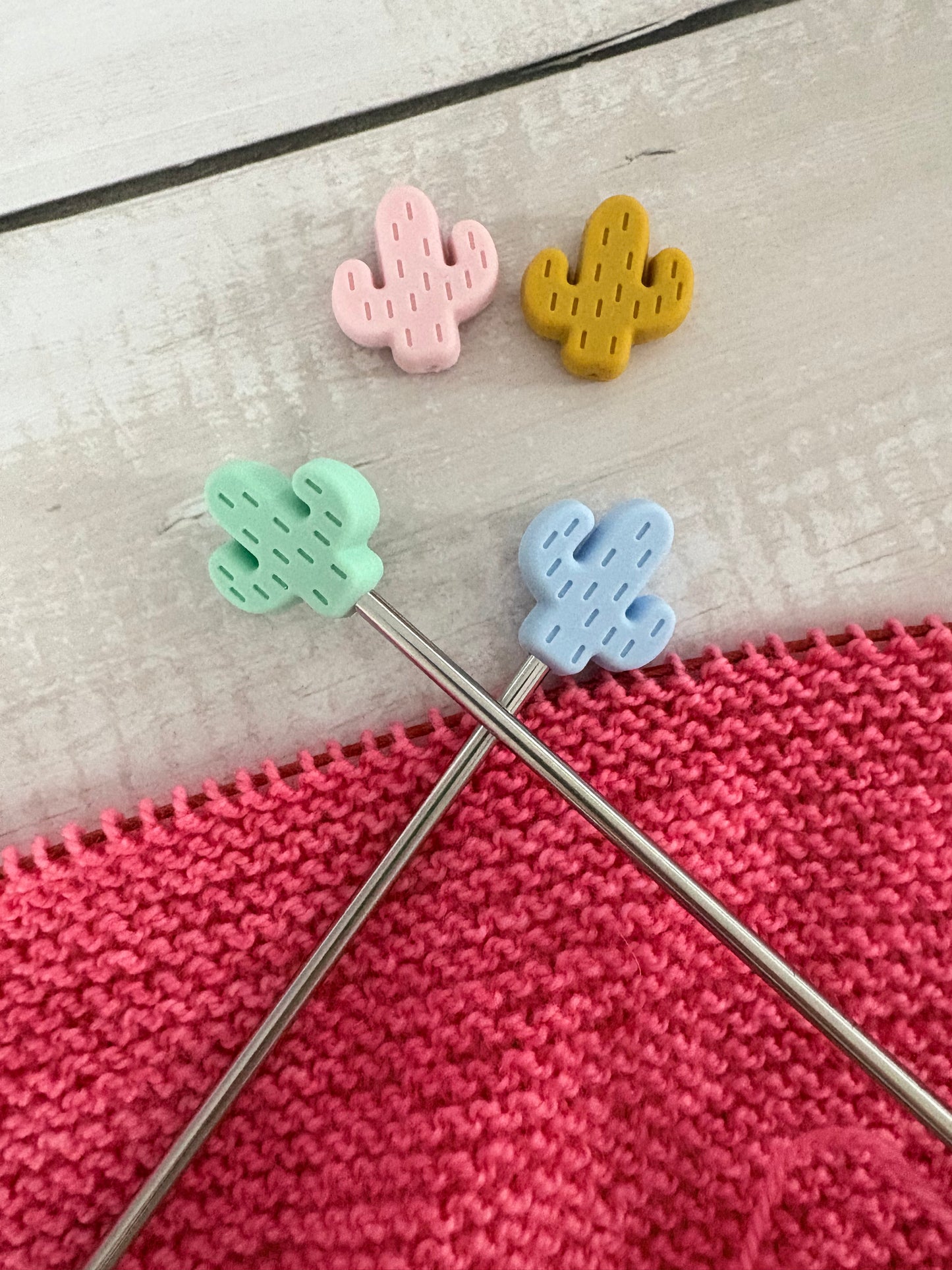 Needle Stitch Stoppers - Cactus
