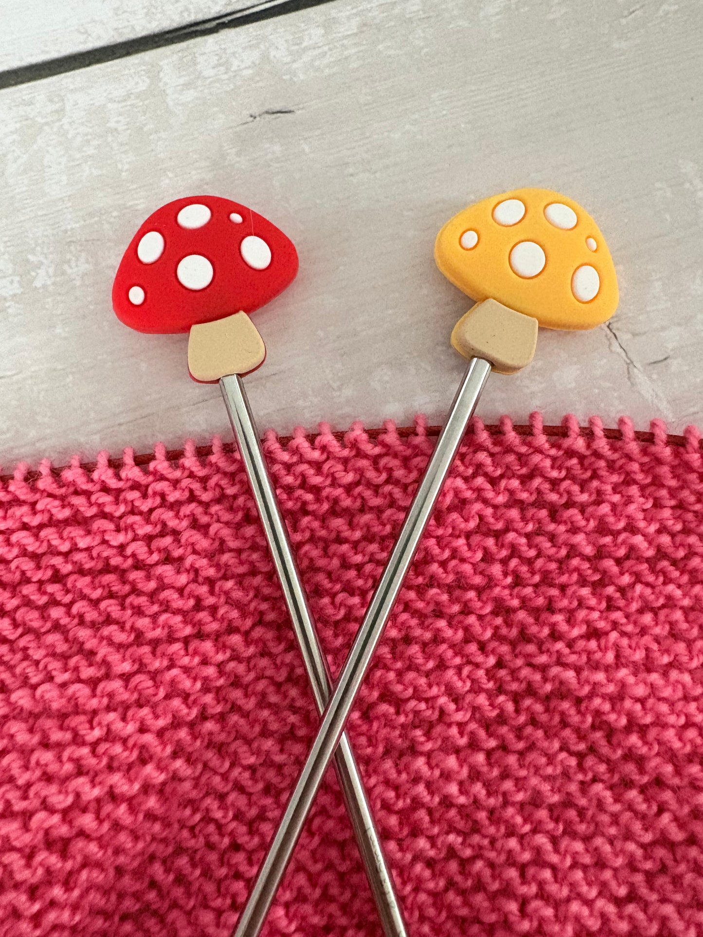 Needle Stitch Stoppers - Mushroom's