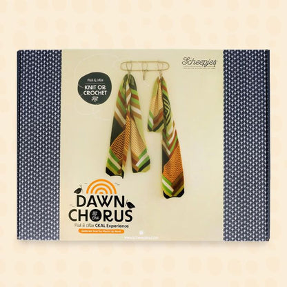 Scheepjes CKAL Dawn Chorus Goldcrest Scarf Kit (Crochet & Knit)