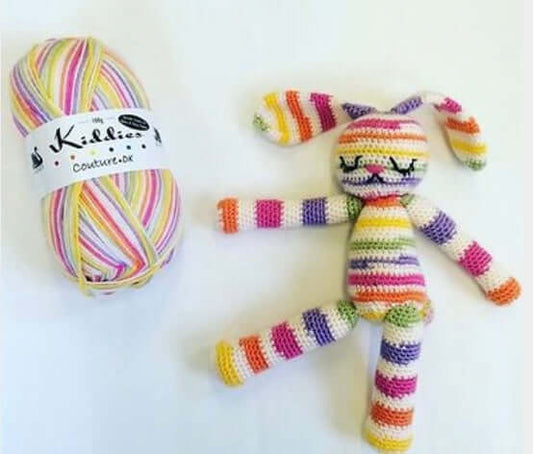 Cygnet Kiddies Couture DK Prints - Crocheted Bunny (Crochet)