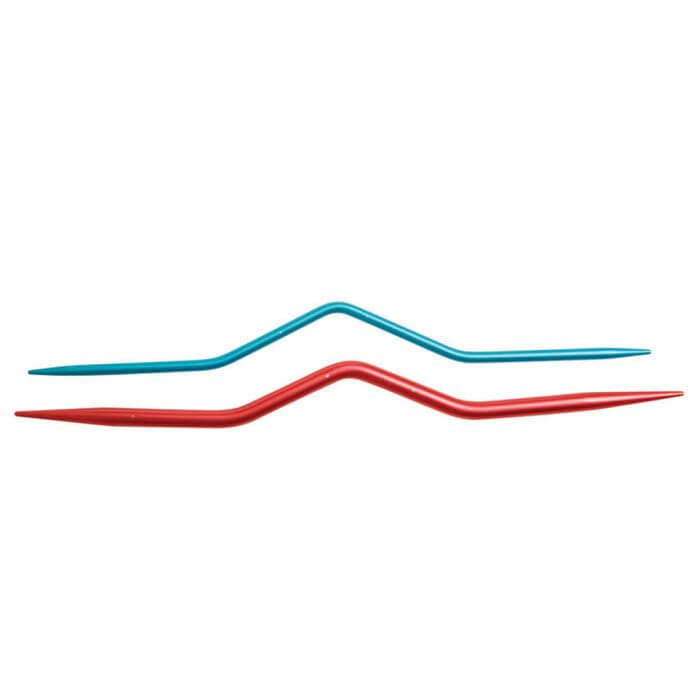 KnitPro Aluminium Cable Needles x2 (1 small and 1 large)