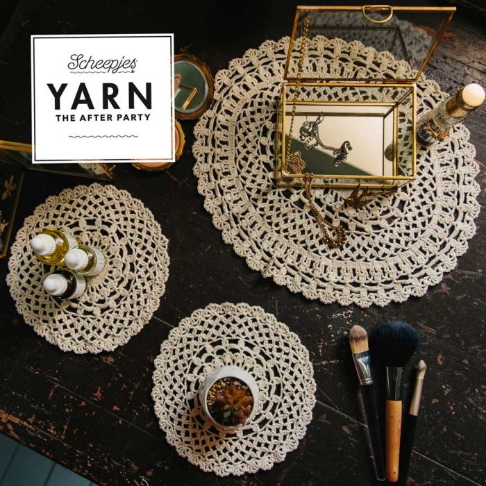 Scheepjes Yarn The After Party no. 136 - Dressing Table Set (booklet) - (Crochet)