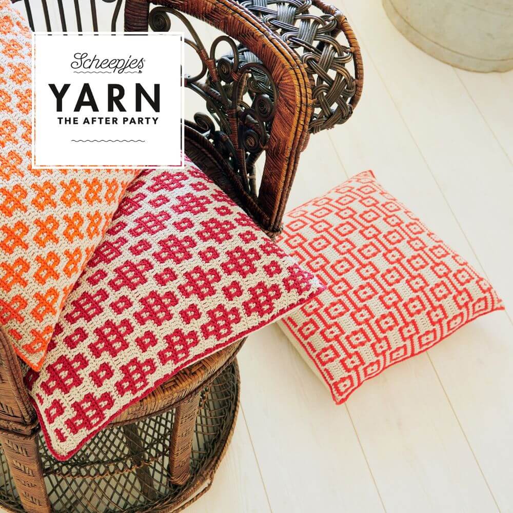 Scheepjes Yarn The After Party no. 46 - Electric Dreams Cushion (booklet) - (Crochet)