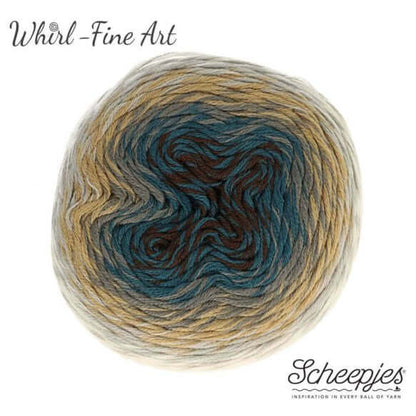 Scheepjes Whirl Fine Art - 654 Cubism