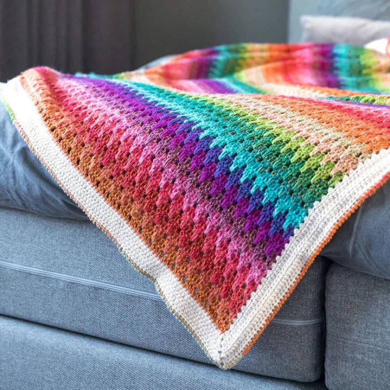 Rainbow blanket hotsell
