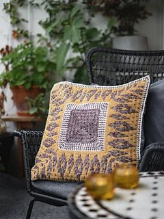 Evening Flames Pillow by Lilla Bjorn - Yarn Kit