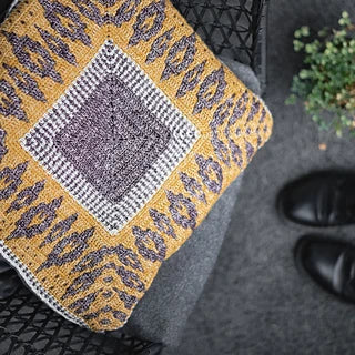 Evening Flames Pillow by Lilla Bjorn - Yarn Kit