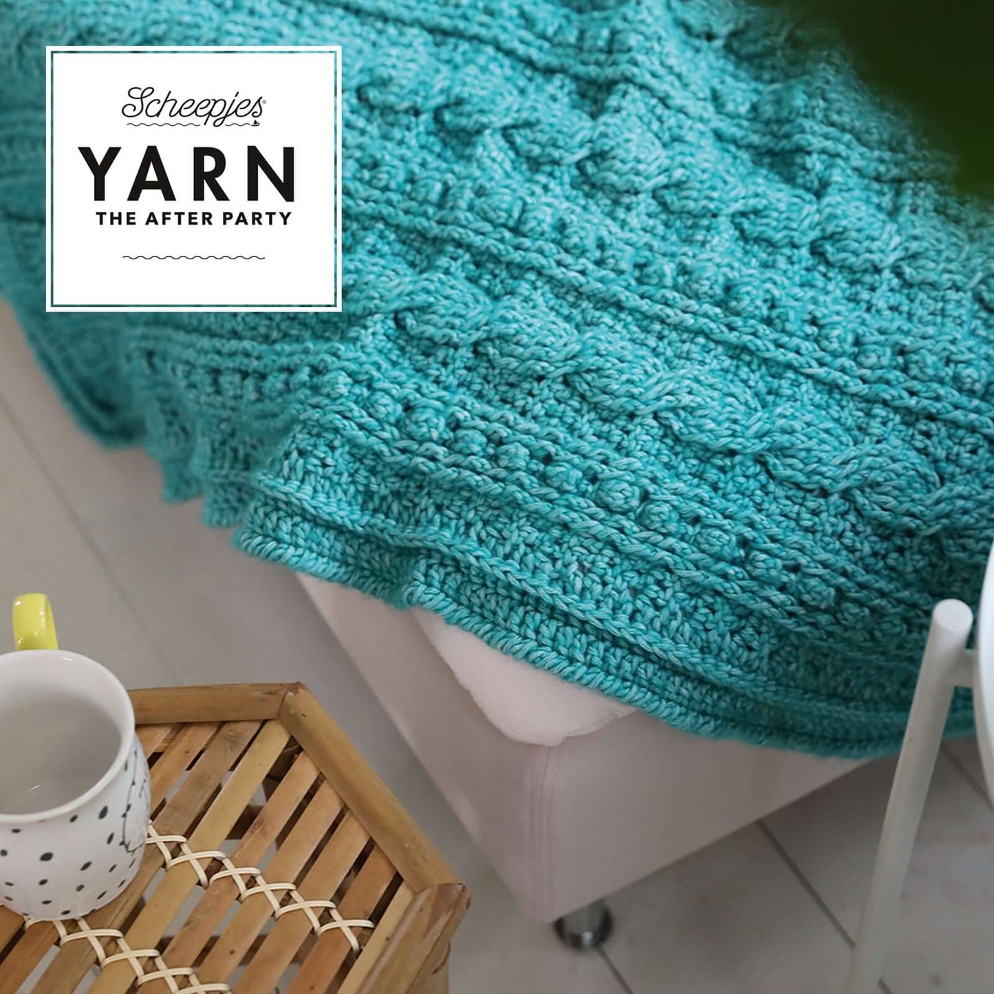 Scheepjes Yarn The After Party no. 24 - Popcorn & Cables Blanket (booklet) - (Crochet)
