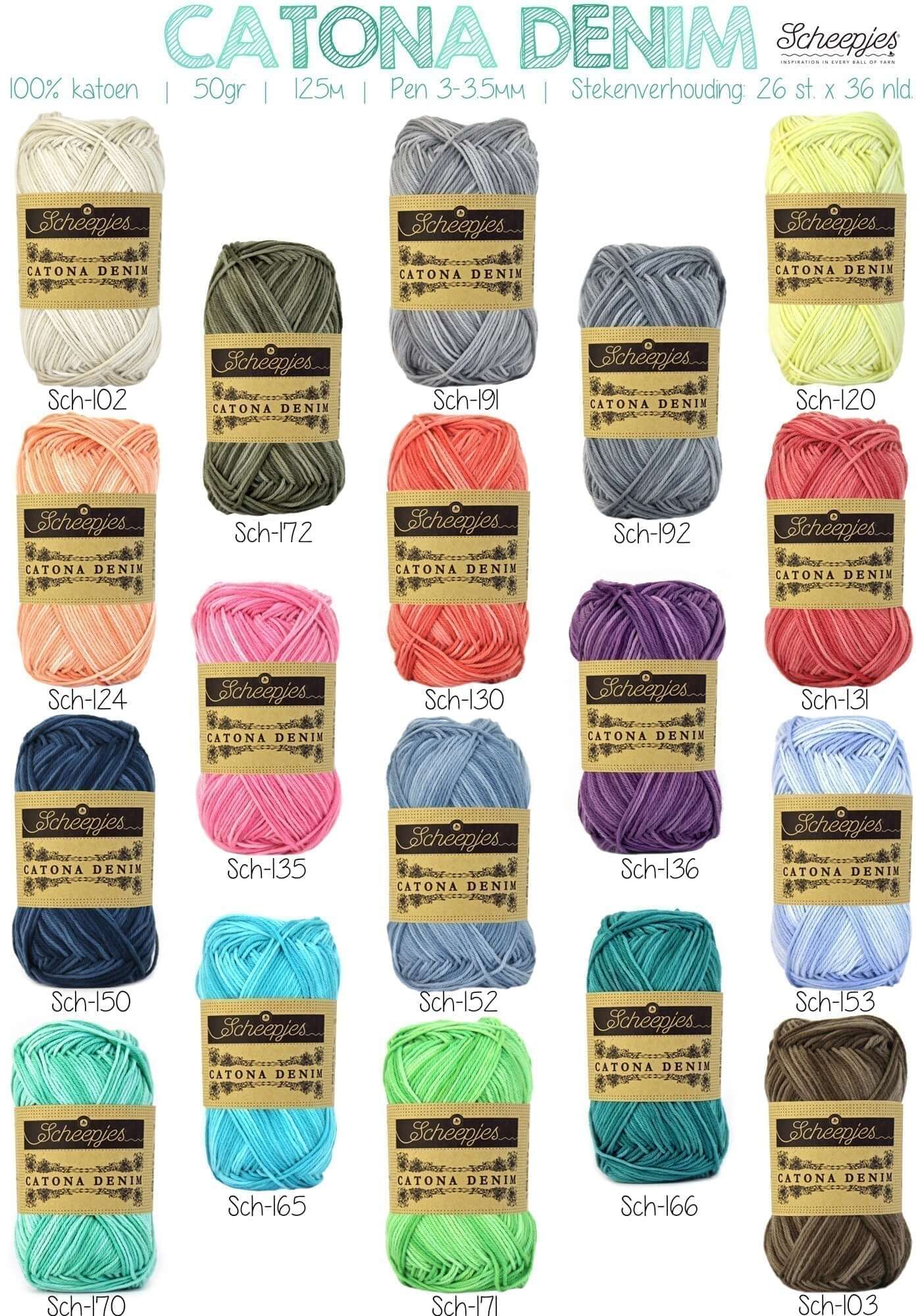 Scheepjes Catona Denim - 172