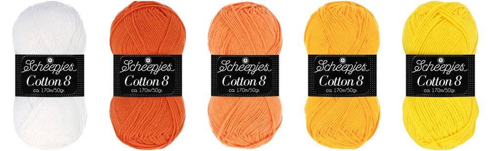 Sunshine Ombre Cowl by Haak Maar Raak - Yarn Kit