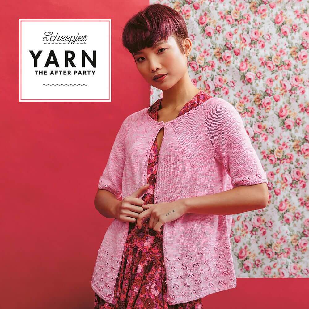 Scheepjes Yarn The After Party no. 100 - Rose Bud Cardigan (booklet) - (Knit)
