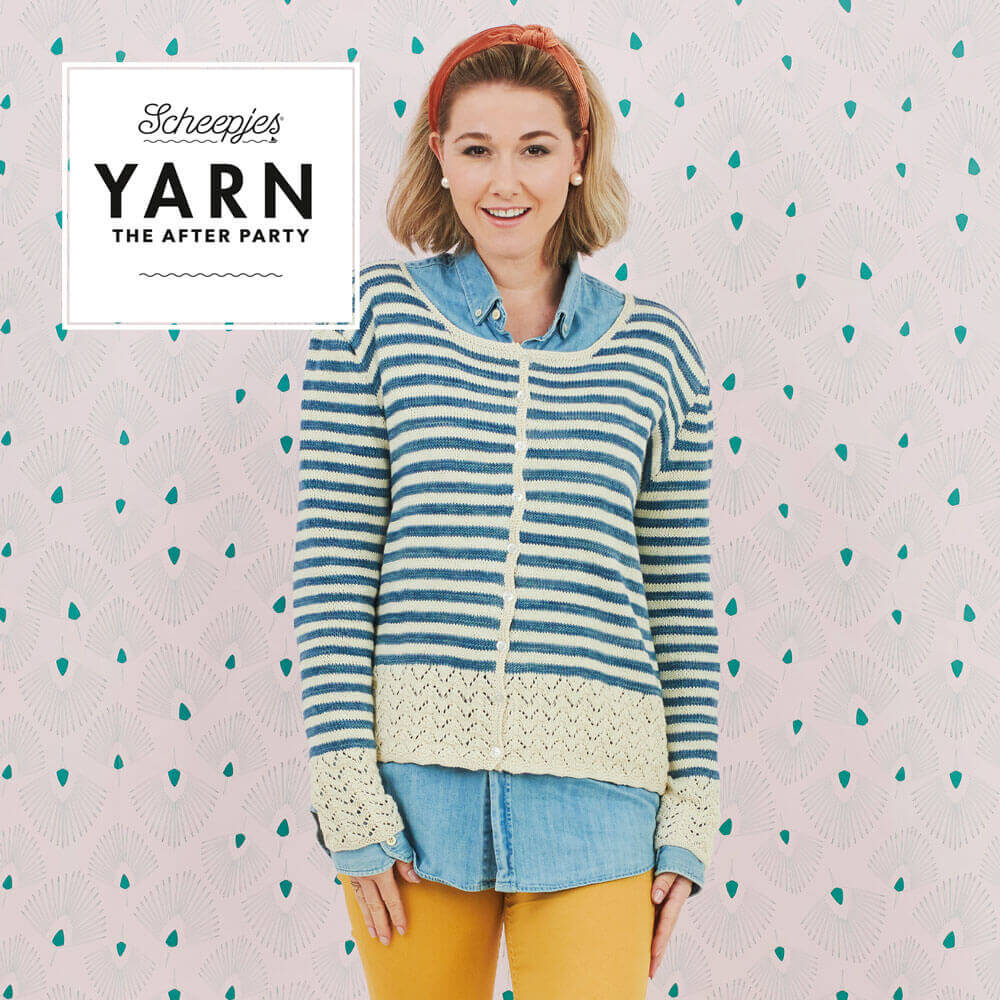 Scheepjes Yarn The After Party no. 101 - Oceanside Cardigan (booklet) - (Knit)
