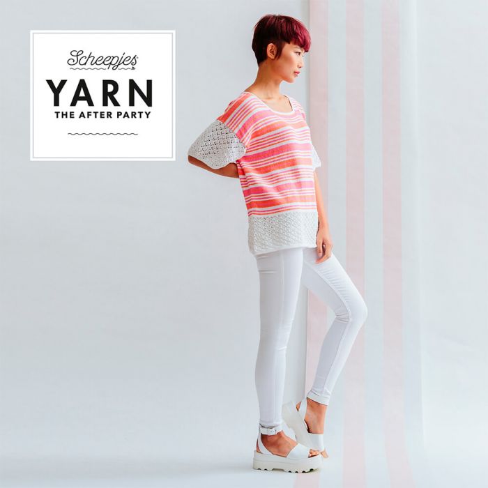 Scheepjes Yarn The After Party no. 117 - Pink Lemonade Top (booklet) - (Knit)