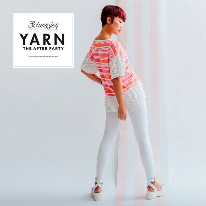 Scheepjes Yarn The After Party no. 117 - Pink Lemonade Top (booklet) - (Knit)