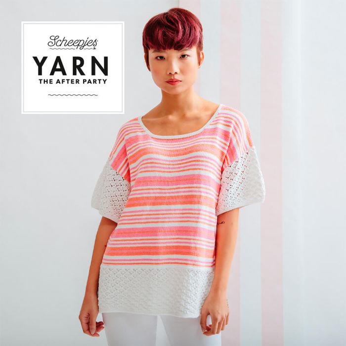 Scheepjes Yarn The After Party no. 117 - Pink Lemonade Top (booklet) - (Knit)