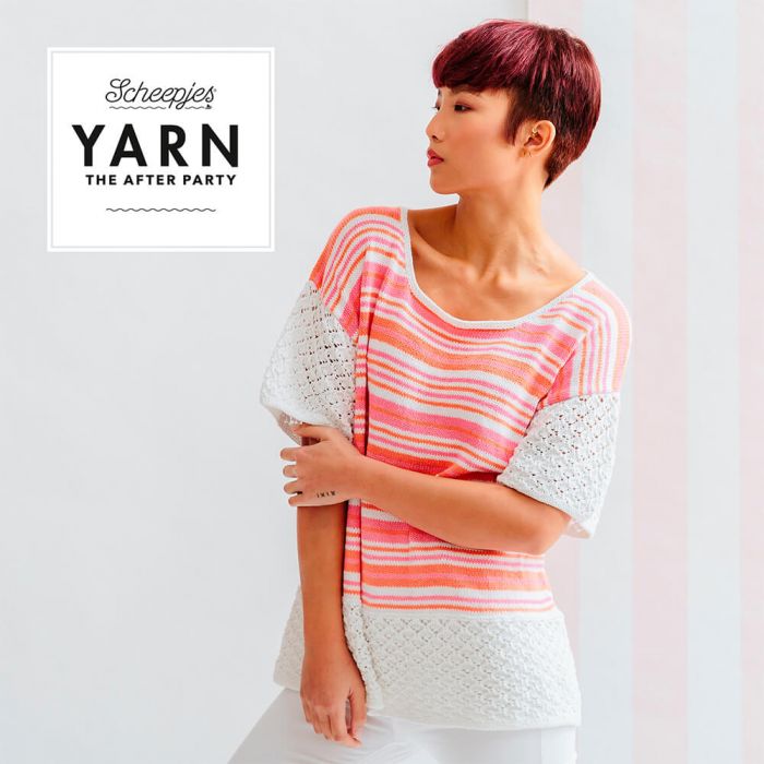 Scheepjes Yarn The After Party no. 117 - Pink Lemonade Top (booklet) - (Knit)