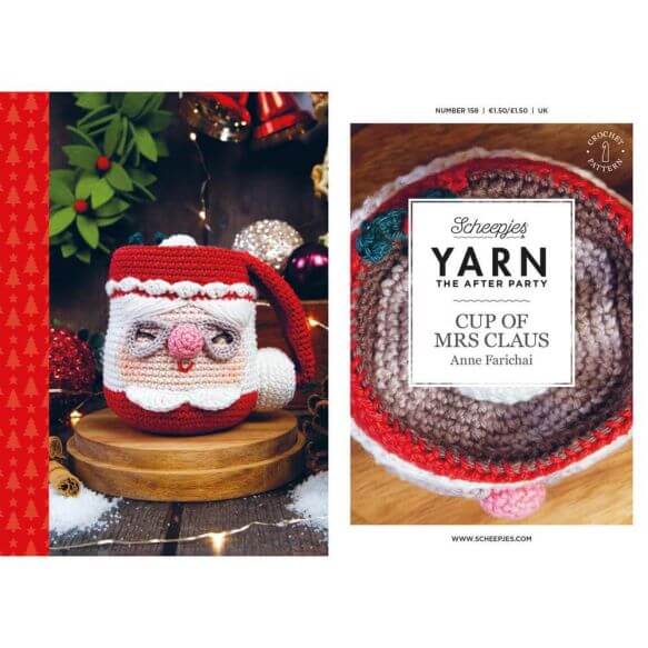 Scheepjes Yarn The After Party no. 158 - Cup of Mrs Claus (booklet) - (Crochet)