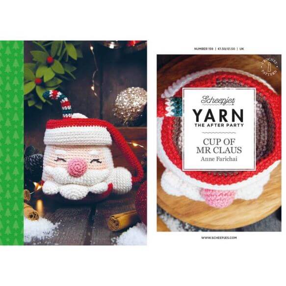 Scheepjes Yarn The After Party no. 159 - Cup of Mr Claus (booklet) - (Crochet)