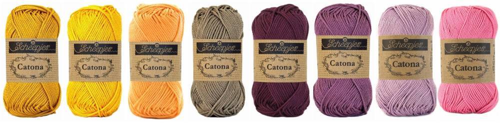 Grapevine Pillow by Haak Maar Raak - Yarn Kit