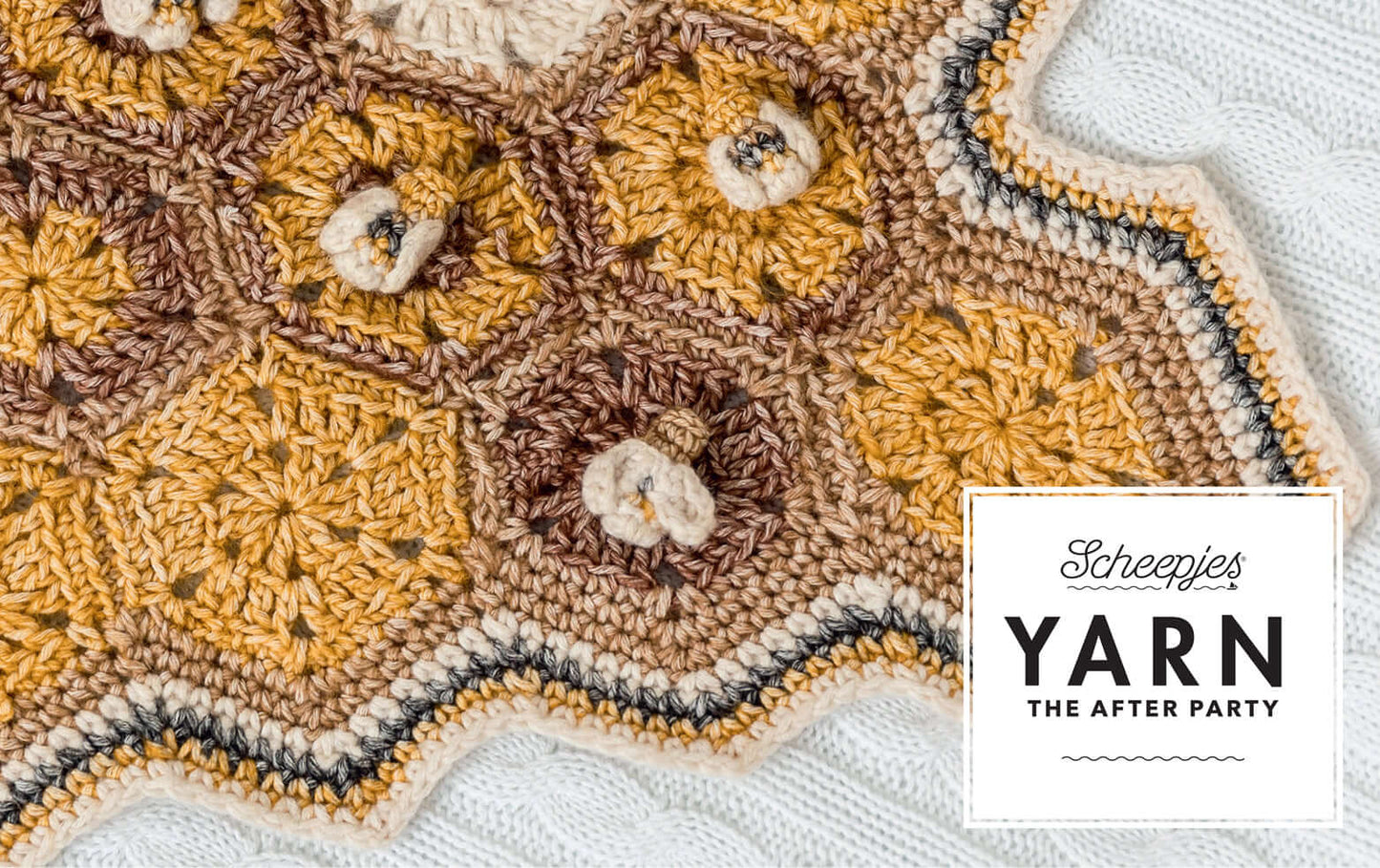Scheepjes Yarn The After Party no. 08 - Honey Bee Blanket (booklet) - (Crochet)