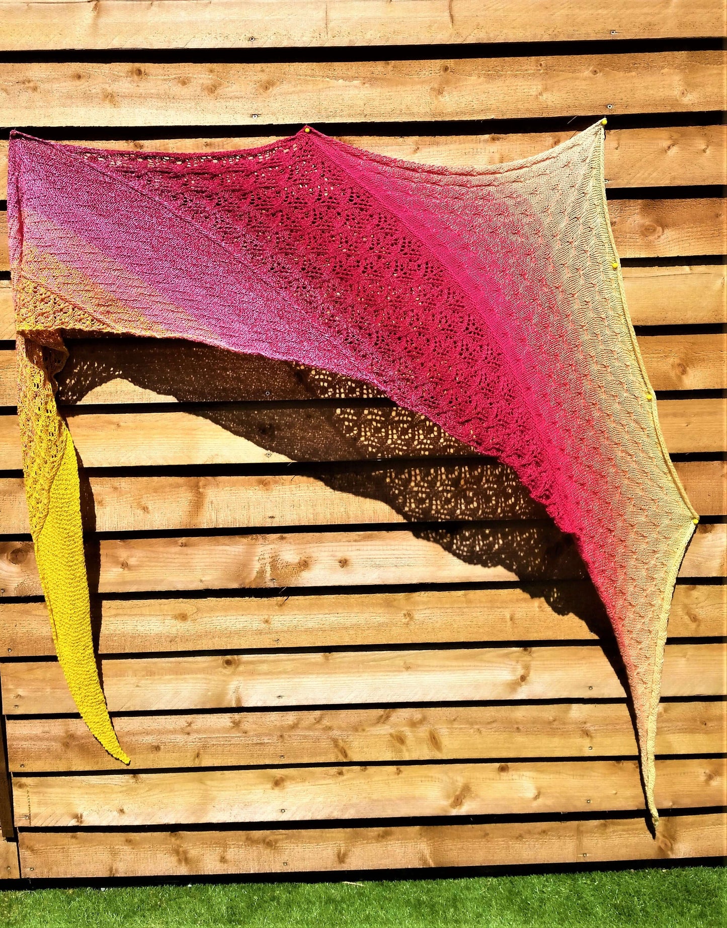 Mixed Up Shawl Pattern - Instant Download (Knit)