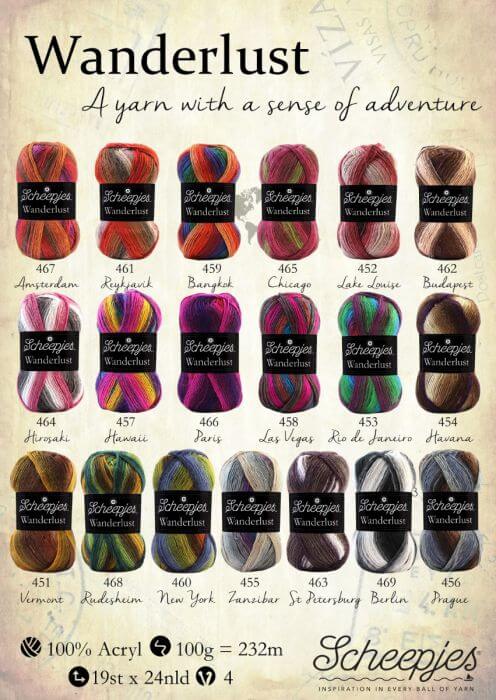 Scheepjes Wanderlust - 468 Rudesheim