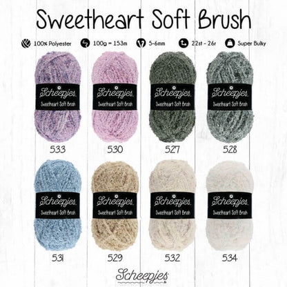 Scheepjes Sweetheart Soft Brush - 528
