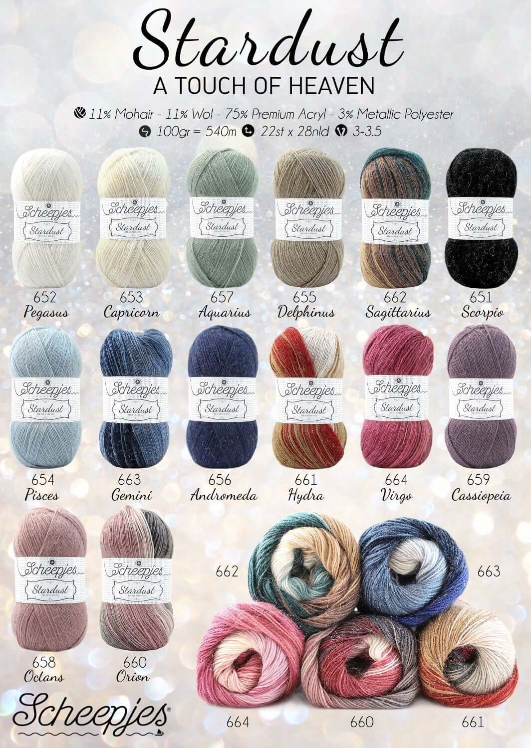 Scheepjes Stardust - 658 Octans