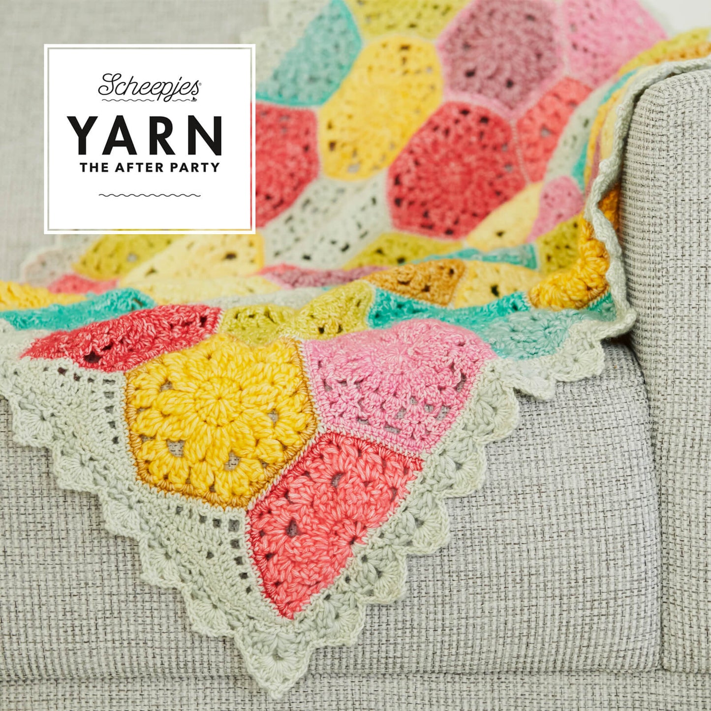 Scheepjes Yarn The After Party no. 42 - Confetti Blanket (booklet) - (Crochet)