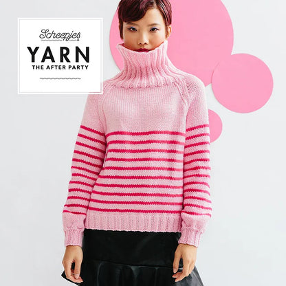 Scheepjes Yarn The After Party no. 128 - Borderlines Jumper (booklet) - (Knit)