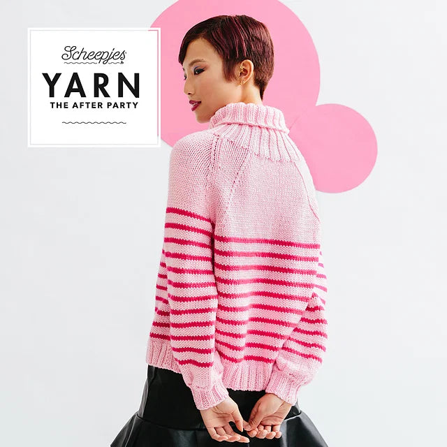 Scheepjes Yarn The After Party no. 128 - Borderlines Jumper (booklet) - (Knit)