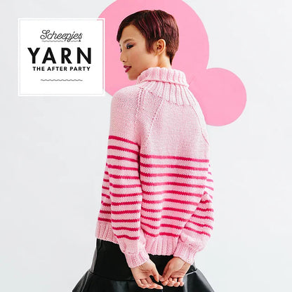 Scheepjes Yarn The After Party no. 128 - Borderlines Jumper (booklet) - (Knit)