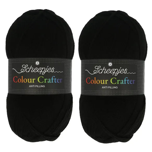 Scheepjes Colour Crafter Solid Pack 2x150g - 15 Different Colours