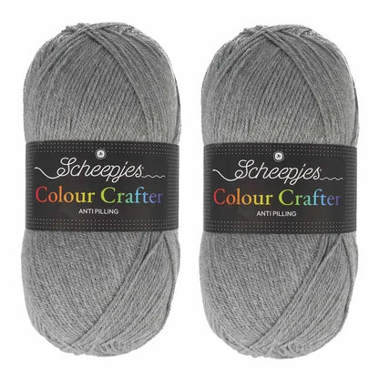 Scheepjes Colour Crafter Solid Pack 2x150g - 15 Different Colours