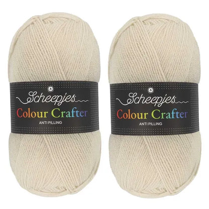 Scheepjes Colour Crafter Solid Pack 2x150g - 15 Different Colours