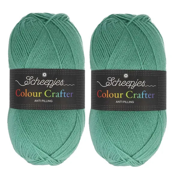 Scheepjes Colour Crafter Solid Pack 2x150g - 15 Different Colours