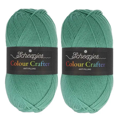 Scheepjes Colour Crafter Solid Pack 2x150g - 15 Different Colours