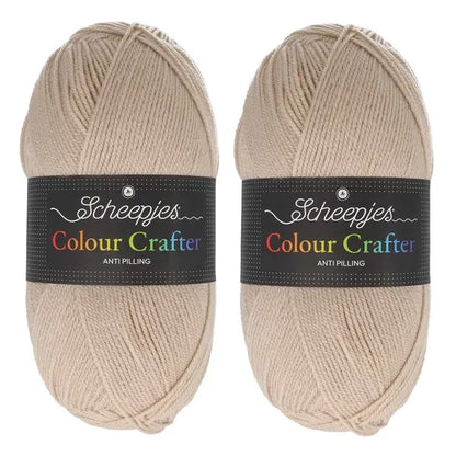 Scheepjes Colour Crafter Solid Pack 2x150g - 15 Different Colours